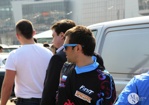 Посетители "RTR Show of Masters" 2014 Москва /Visitors on "RTR Show of Masters" 2014 Moscow, кадр 4