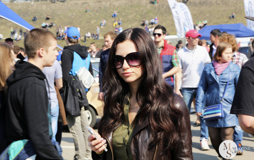 Посетители "RTR Show of Masters" 2014 Москва /Visitors on "RTR Show of Masters" 2014 Moscow, кадр 7
