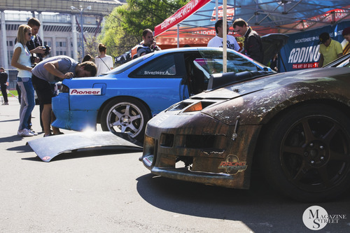Открытый Чемпионат по дрифту "Лужники 2014" Москва / Drift championship "Luzhniki 2014" Moscow, кадр 4