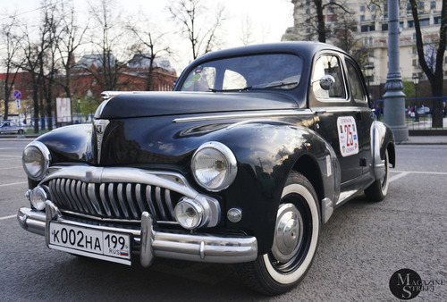 Открытие сезона "РККА" 2014 Москва / "Rally club of classic cars" opening of the season 2014 Moscow, кадр 4