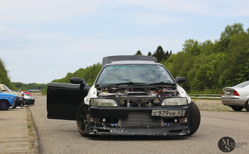 "Drift Family" Дмитровский полигон НАМИ Москва / "Drift Family" team Moscow, кадр 7