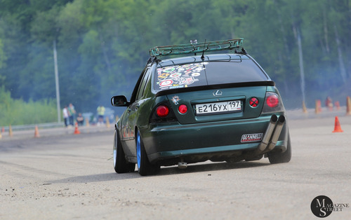 "Drift Family" Дмитровский полигон НАМИ Москва / "Drift Family" team Moscow, кадр 11