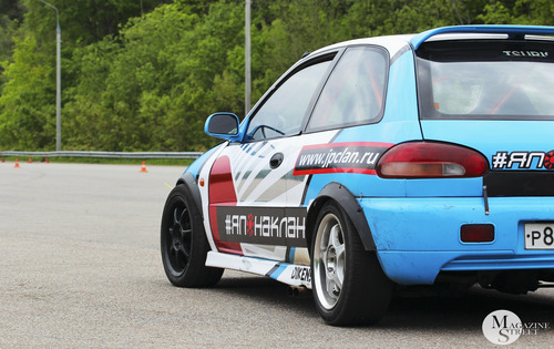"Drift Family" Дмитровский полигон НАМИ Москва / "Drift Family" team Moscow, кадр 14