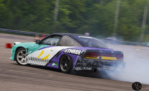 "Drift Family" Дмитровский полигон НАМИ Москва / "Drift Family" team Moscow, кадр 23