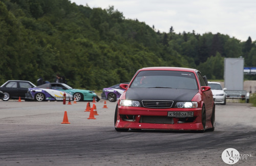 "Drift Family" Дмитровский полигон НАМИ Москва / "Drift Family" team Moscow, кадр 2