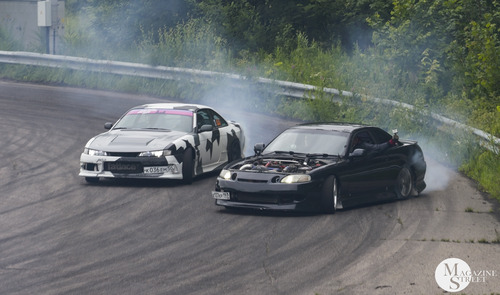 "Drift Family" Дмитровский полигон НАМИ Москва / "Drift Family" team Moscow, кадр 22