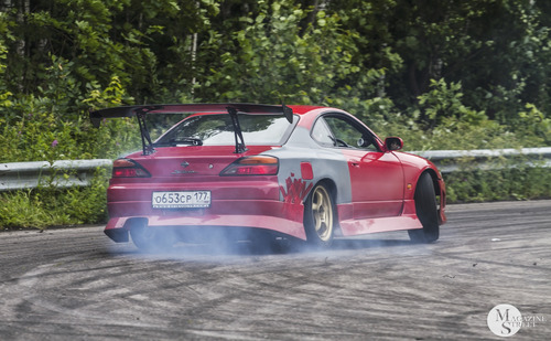 "Drift Family" Дмитровский полигон НАМИ Москва / "Drift Family" team Moscow, кадр 23