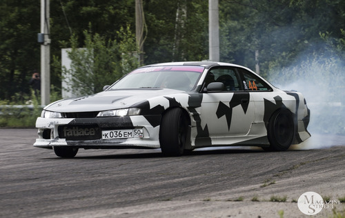 "Drift Family" Дмитровский полигон НАМИ Москва / "Drift Family" team Moscow, кадр 26