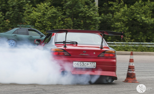 "Drift Family" Дмитровский полигон НАМИ Москва / "Drift Family" team Moscow, кадр 27