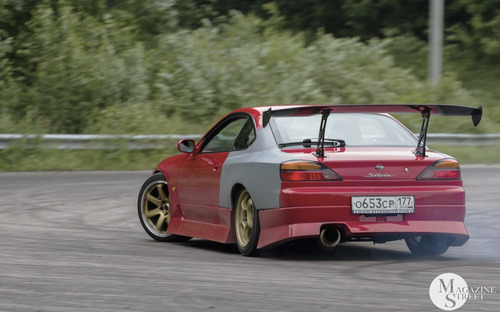 "Drift Family" Дмитровский полигон НАМИ Москва / "Drift Family" team Moscow, кадр 35