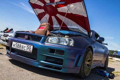 Шоу японских автомобилей "JapCarFest" 2014 Москва АДМ "Мячково"/ Show of Japanese cars "JapCarFest" 2014 Moscow, кадр 23