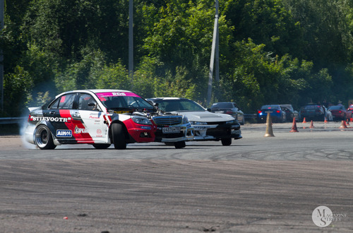 “Drift Family” Дмитровский полигон НАМИ Москва / “Drift Family” team Moscow, кадр 34