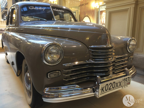 Выставка ретро-автомобилей "ГУМ" Москва / Exhibition of vintage cars "GUM" Moscow, кадр 13