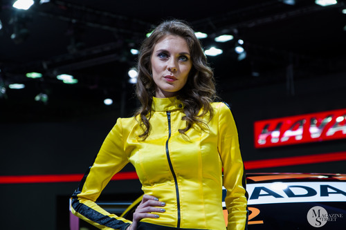Девушки Московского Международного Автомобильного Салона 2014 MMAC Москва / Girls Of The Moscow International Automobile Salon 2014 MIAS`14 Moscow, кадр 5