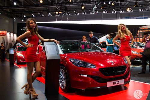 Девушки Московского Международного Автомобильного Салона 2014 MMAC Москва / Girls Of The Moscow International Automobile Salon 2014 MIAS`14 Moscow, кадр 8