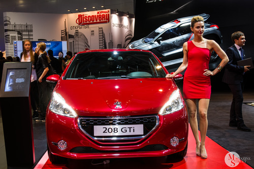 Девушки Московского Международного Автомобильного Салона 2014 MMAC Москва / Girls Of The Moscow International Automobile Salon 2014 MIAS`14 Moscow, кадр 9