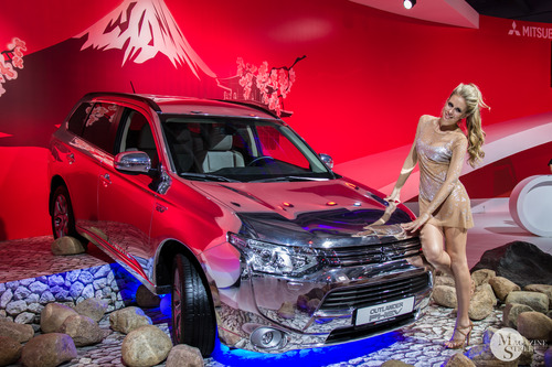 Девушки Московского Международного Автомобильного Салона 2014 MMAC Москва / Girls Of The Moscow International Automobile Salon 2014 MIAS`14 Moscow, кадр 10