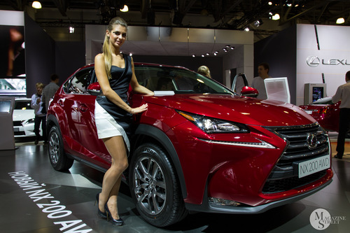 Девушки Московского Международного Автомобильного Салона 2014 MMAC Москва / Girls Of The Moscow International Automobile Salon 2014 MIAS`14 Moscow, кадр 17