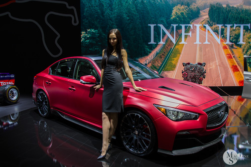 Девушки Московского Международного Автомобильного Салона 2014 MMAC Москва / Girls Of The Moscow International Automobile Salon 2014 MIAS`14 Moscow, кадр 20