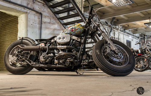 Фестиваль мотокультуры "NUTS and BOLTS" Центр дизайна ARTPLAY Москва/ The festival of custom motorcycles "NUTS and BOLTS " ARTPLAY Moscow, кадр 27